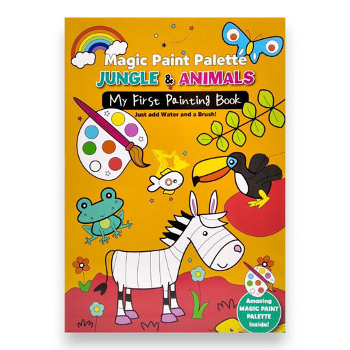 Picture of MAGIC PAINT PALETTE JUNGLE AND ANIMALS